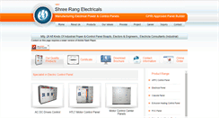 Desktop Screenshot of electricalpanels.in